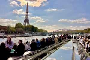 Paris: Dag- eller solnedgangscruise med drikke, iskrem eller dessert