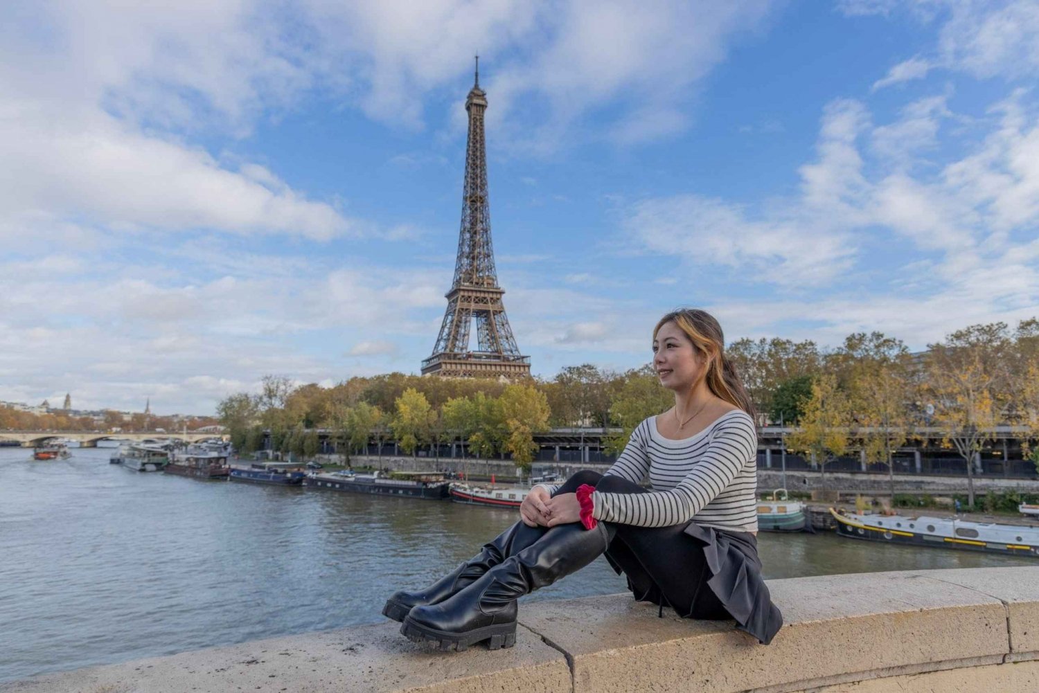 Paris - Eiffelområdet Eiffelområdet Privat fotografering