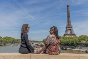 Paris: Eiffel Area Privates Fotoshooting