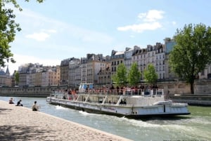 パリセーヌ川クルーズ付きエッフェル塔2階へのアクセス