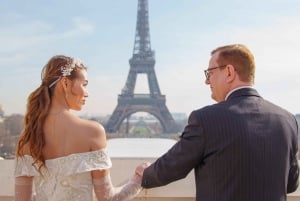 Paris: Sessão de fotos da Torre Eiffel com um profissional