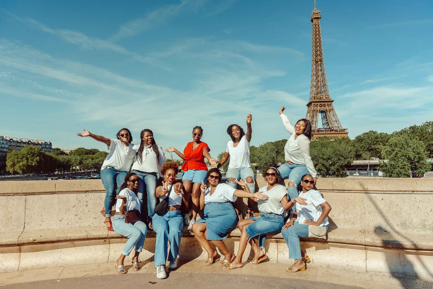 París: Sesión de fotos en la calle de la Torre Eiffel