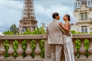 París: Sesión de fotos en la calle de la Torre Eiffel