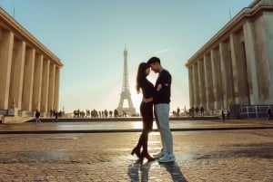 París: Sesión de fotos en la calle de la Torre Eiffel