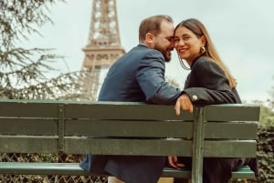 París: Sesión de fotos en la calle de la Torre Eiffel