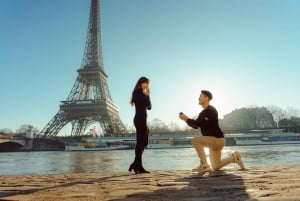 París: Sesión de fotos en la calle de la Torre Eiffel