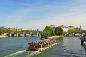 Paris: Eiffel Tower Summit Floor Ticket & Seine River Cruise