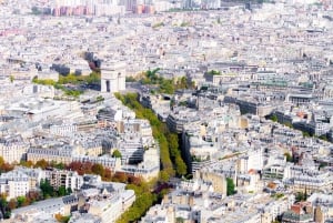 Paris: Tillträde till Eiffeltornets topp eller andra våningen