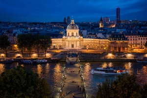 Paris: Evening Cruise with Drink and City Walking Tour