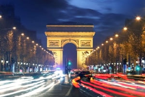 Paris: Evening Sightseeing Tour and Moulin Rouge Show