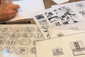 Paris: ex-libris stamp-making and drawing workshop