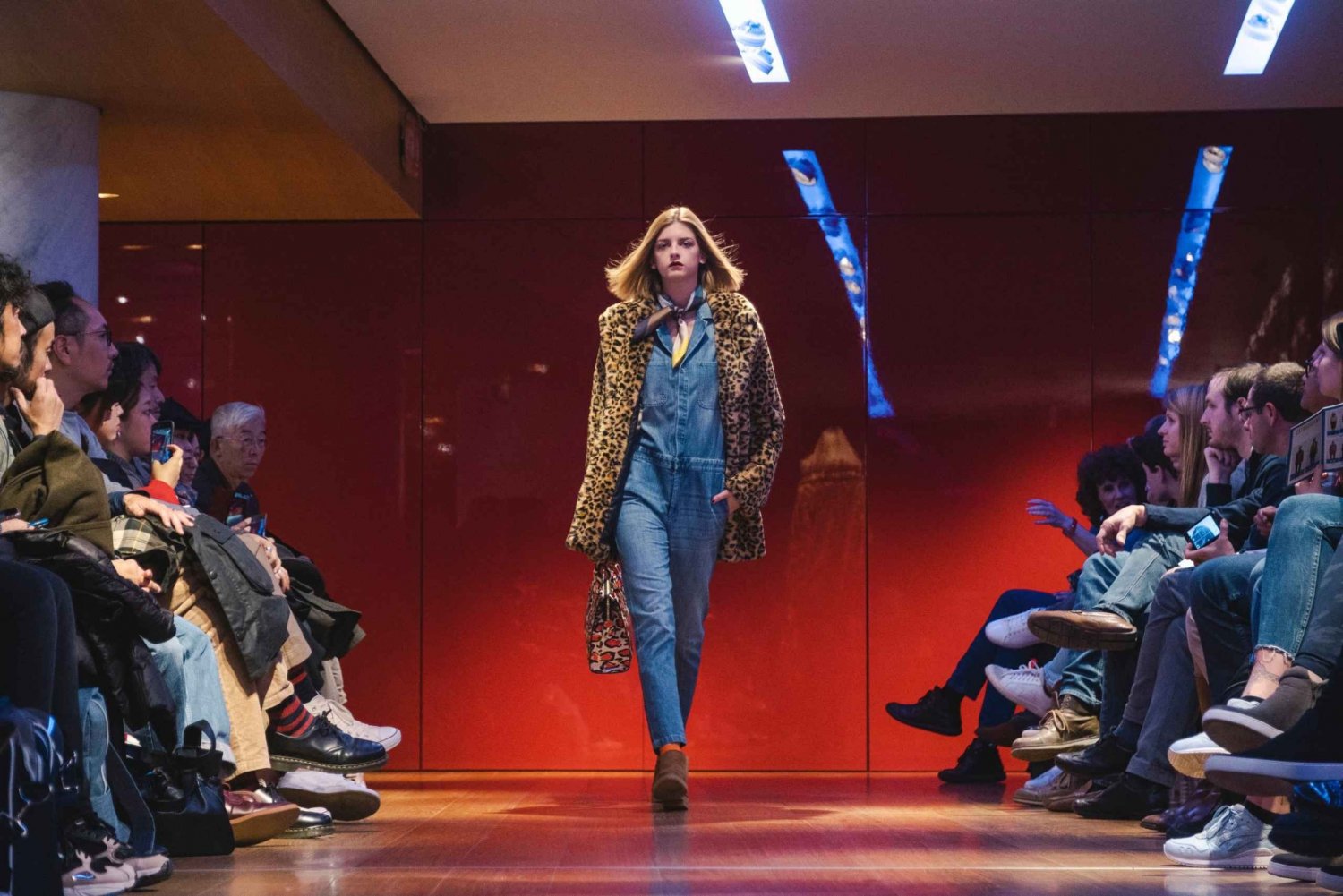 Paris: Fashion Show at Galeries Lafayette Haussmann