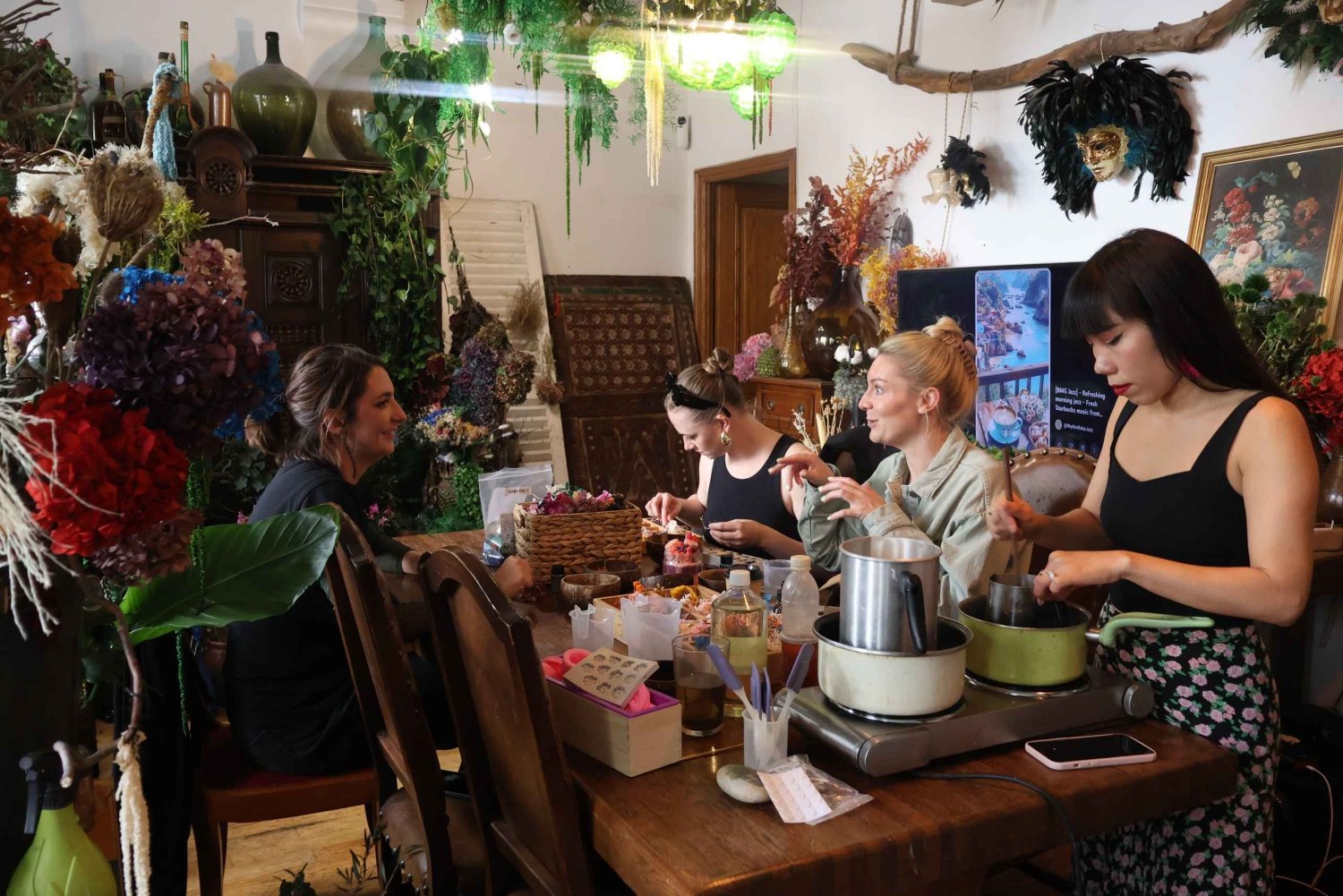 Parijs: Bloemengeur Kaarsen maken worskshop