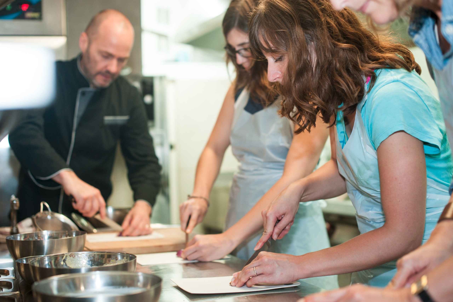 Paris: Aula de culinária de dia inteiro com almoço de 3 pratos