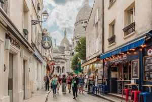 Pariisi: Eiffel-torni ja Notre Dame.