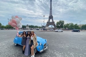 Paris: Guided City Highlights Tour in a Vintage French Car