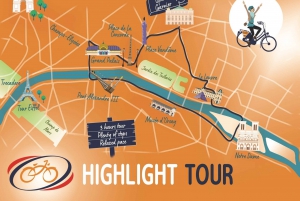 Paris: Highlights 3-Hour Bike Tour