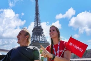 Parijs: Montmartre, Notre-Dame en Louvre-tour met cruise