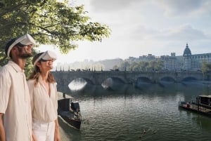 Paris: Historisk guidet tur langs Seinen med virtuel virkelighed