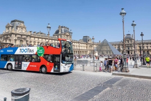 パリ：乗り降り自由のバス ツアーとセーヌ川クルーズのバンドル ツアー