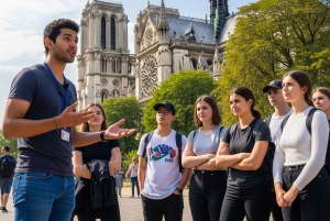 Parigi: tour a piedi del Quartiere Latino con ingresso assistito a Notre Dame