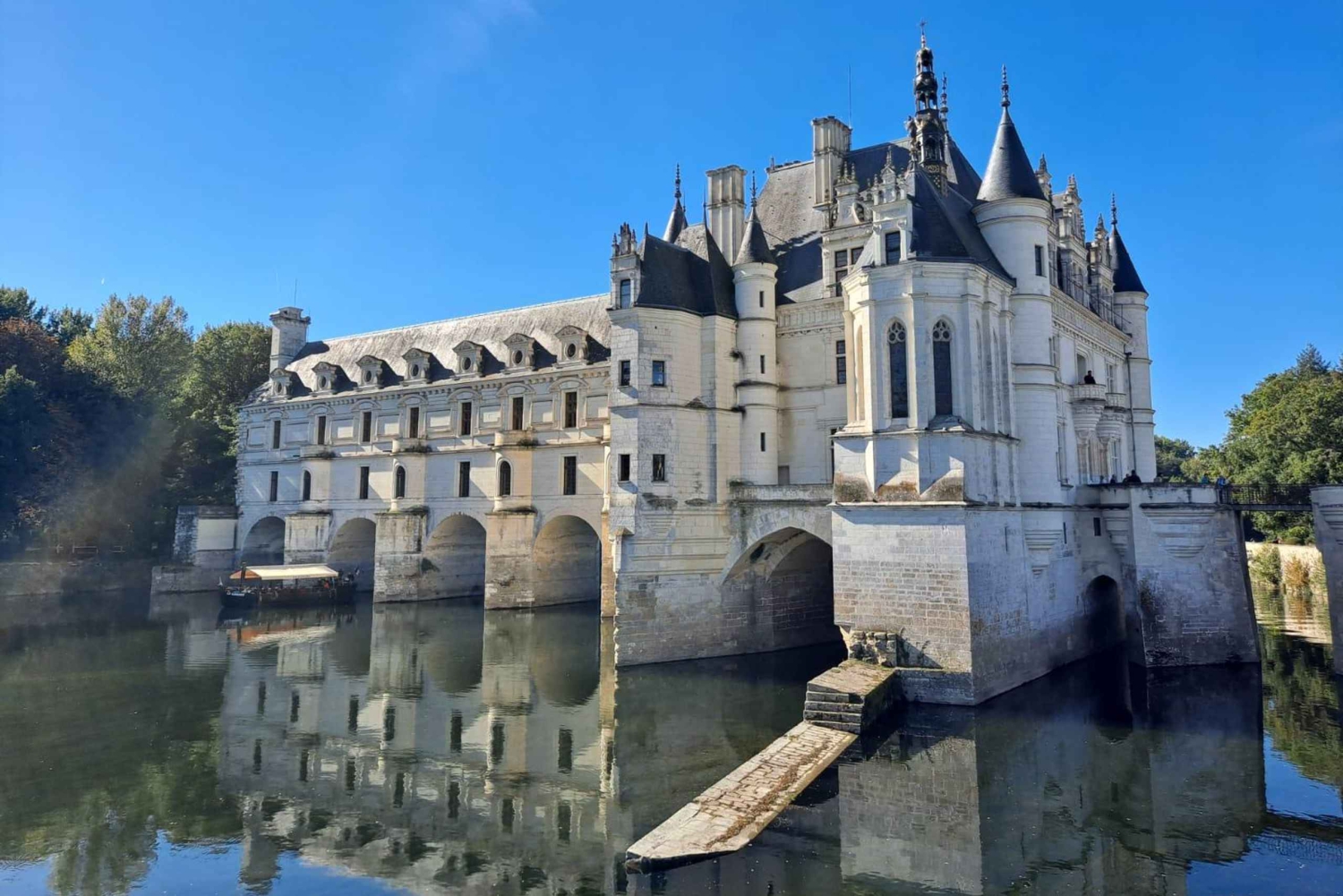 Paris : Excursion d'une journée dans les châteaux de la Loire avec billets d'entrée