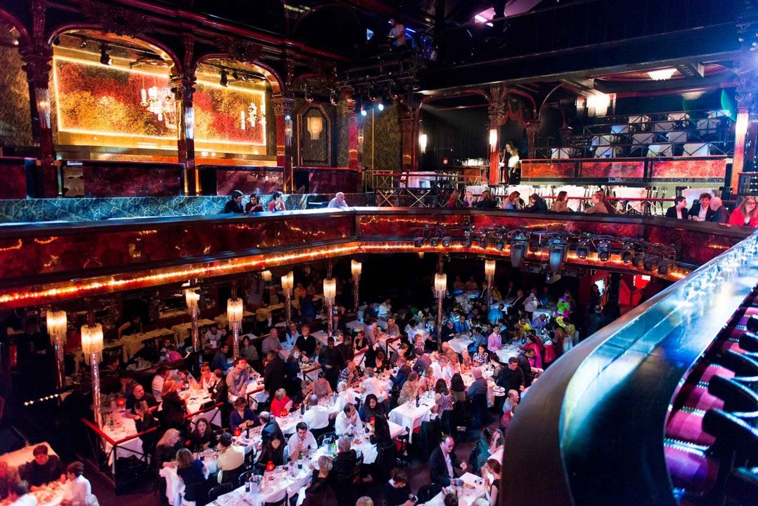 Paris: Cabaret-showet 'L'Oiseau Paradis' med frokost og drinks