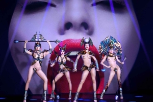 Paris: Cabaret-showet 'L'Oiseau Paradis' med frokost og drinks