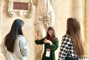 パリ：ルーブル美術館の優先入場ガイド付きアーティストツアー