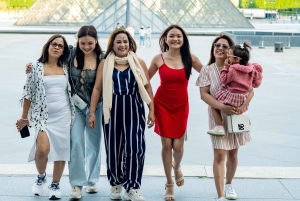 Париж: фотосессия в Лувре