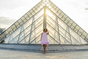 Париж: фотосессия в Лувре