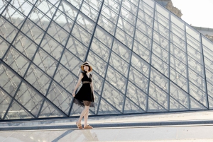 Париж: фотосессия в Лувре