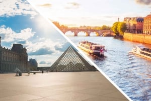 Paris: Louvre Reserved Ticket and River Cruise Combo