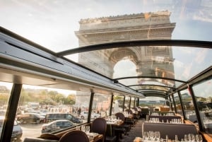 Parigi: tour con pranzo gourmet su un Bustronome