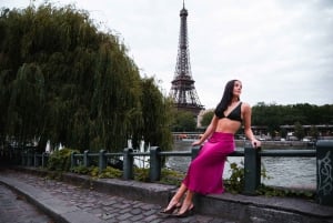 Paris : séance photo de luxe près de la tour Eiffel