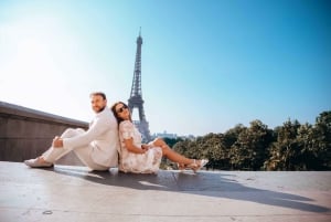 Paris : séance photo de luxe près de la tour Eiffel