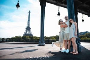 Paris : séance photo de luxe près de la tour Eiffel