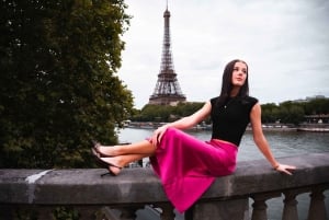 Paris: Luxury Photoshoot near the Eiffel Tower Photos in 24H