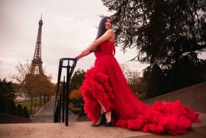 Paris: Luxury Photoshoot near the Eiffel Tower Photos in 24H