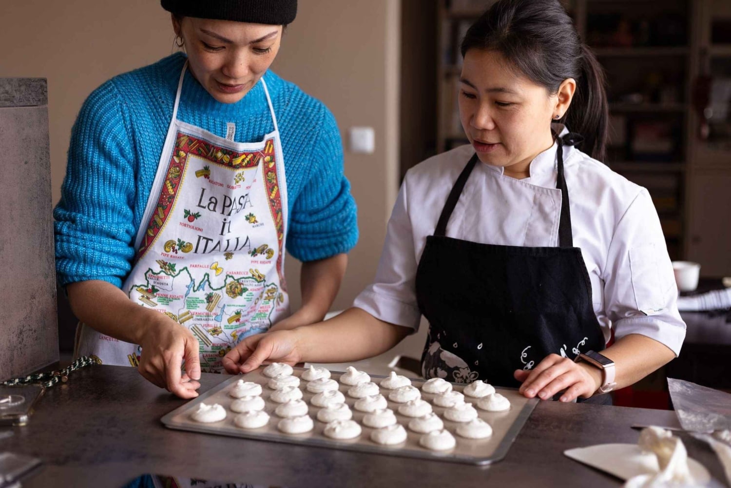 Pariisi: Macarons-luokka pariisilaisessa kodissa: Macarons-luokka pariisilaisessa kodissa