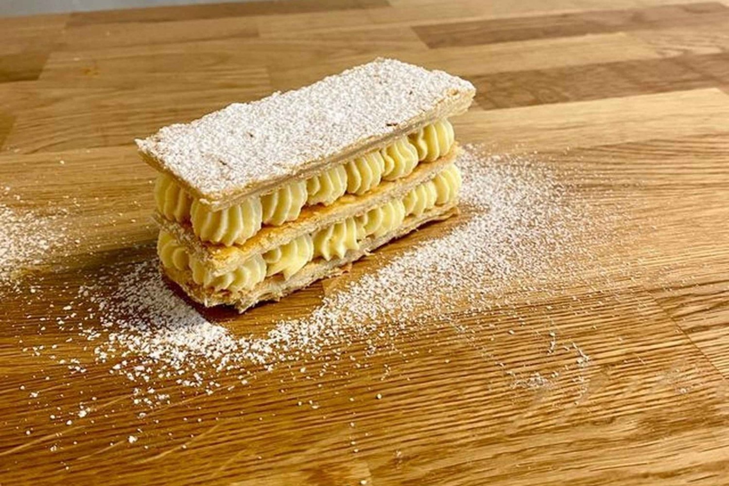 Paryż: Lekcja pieczenia millefeuille z szefem kuchni