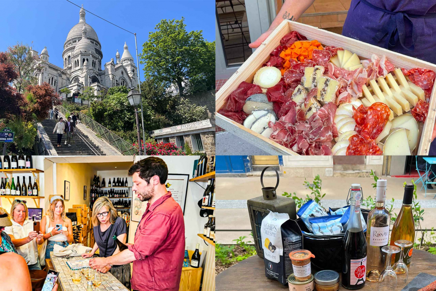Paris: Guided Montmartre Walking Tour with Food & Wine