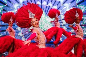 Paris: Moulin Rouge Cabaret Show Ticket mit Champagner