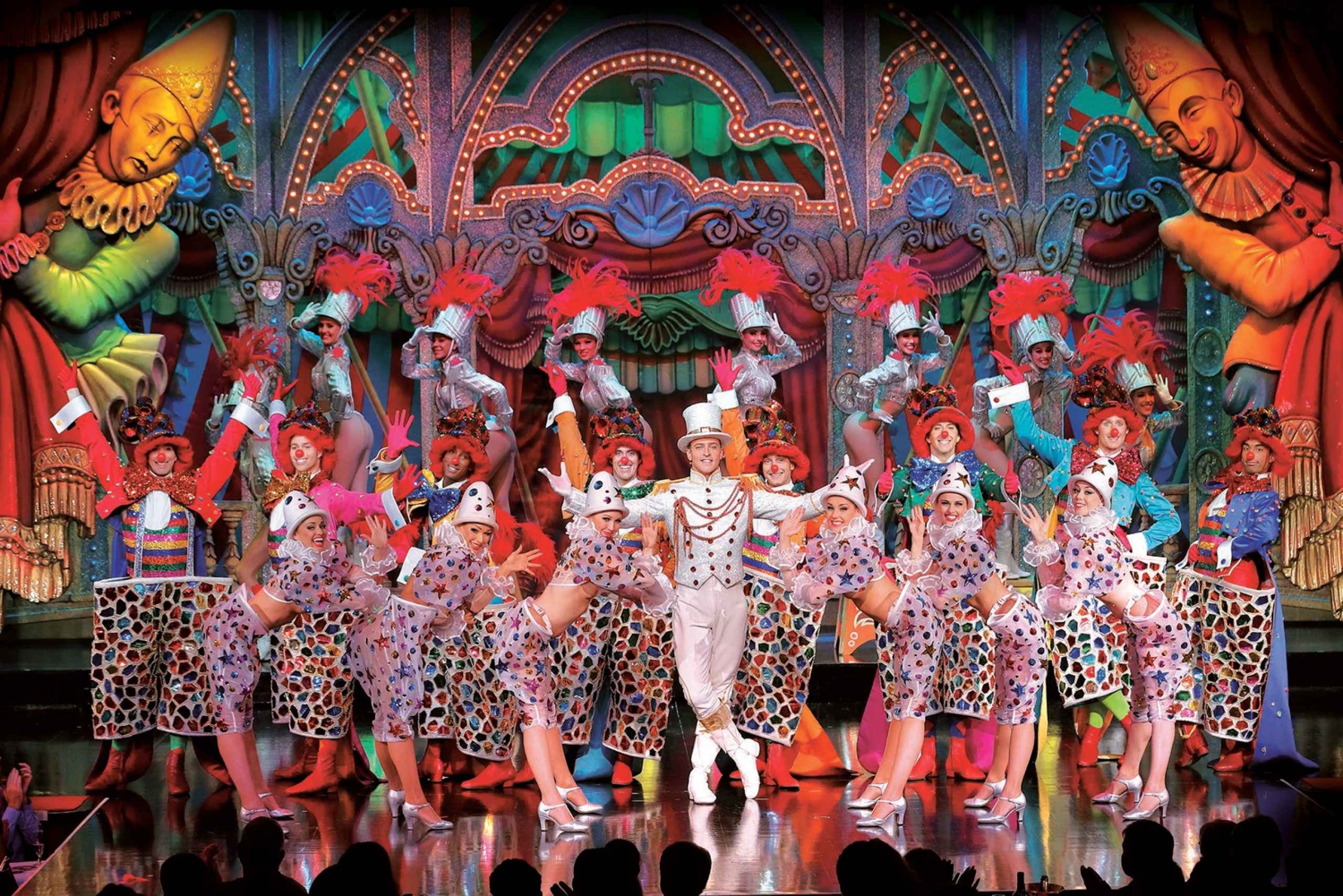 Paris: Moulin Rouge middagsshow, champagne og transport