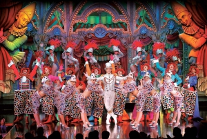 Paris: Moulin Rouge middagsshow, champagne og transport