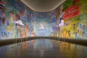 Pariisin modernin taiteen museon pääsylippu