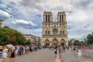 Paris : visite extérieure de la cathédrale Notre-Dame et entrée sans réservation