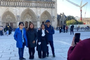 Parijs: rondleiding door het interieur van de Notre Dame met toegang