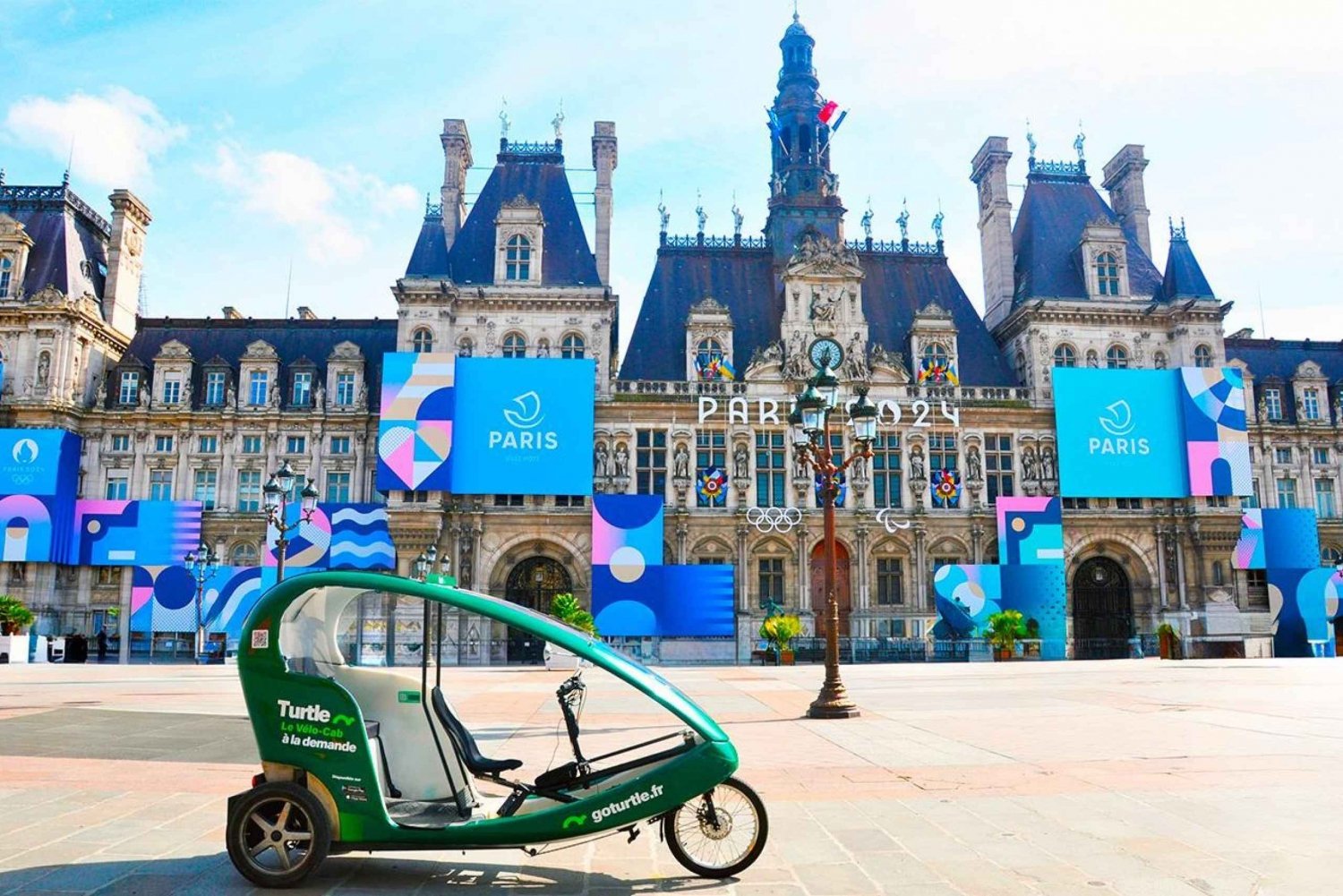 Best of Paris Private Rickshaw bike Tour with Audio Guide
