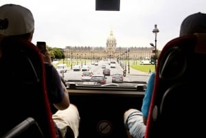 Paris: Openair Double Decker Bus Audio-Guided City Tour